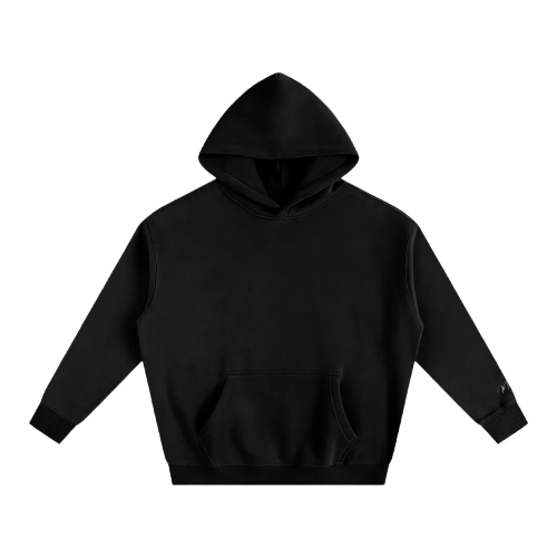 oversize fleeced hoodie - unisex