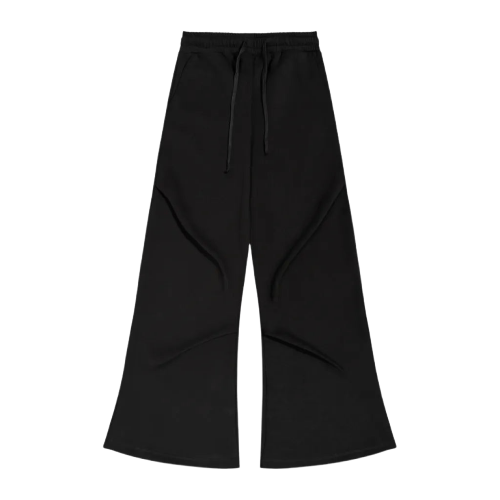 wide leg sweatpants – men