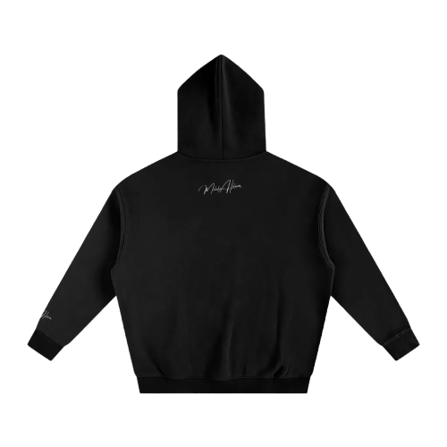 oversize fleeced hoodie - unisex